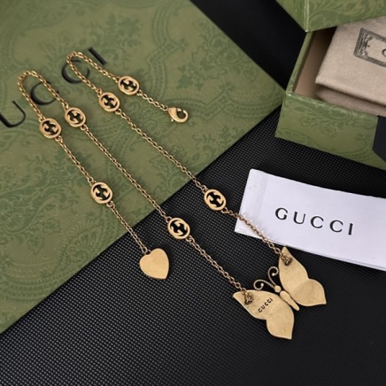 Spring and summer arrival extreme popularity model necklace 2023SS GUCCI Gucci Spring and summer arrival extreme popularity model necklace 2023SS GUCCI Gucci